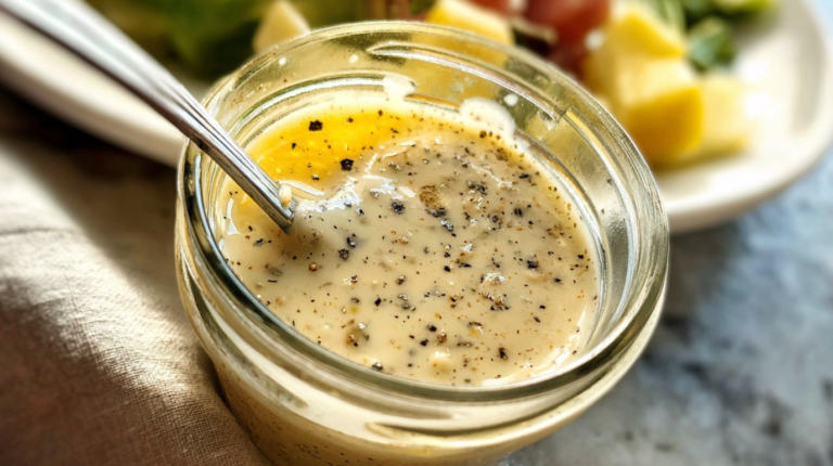 Caesar Salad Dressing Without Anchovies Featured