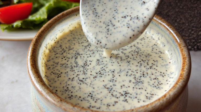Creamy Poppy Seed Dressing Featured
