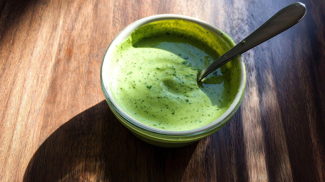 Green Tahini Sauce Featured