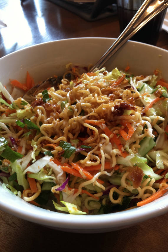 asian ramen salad -2