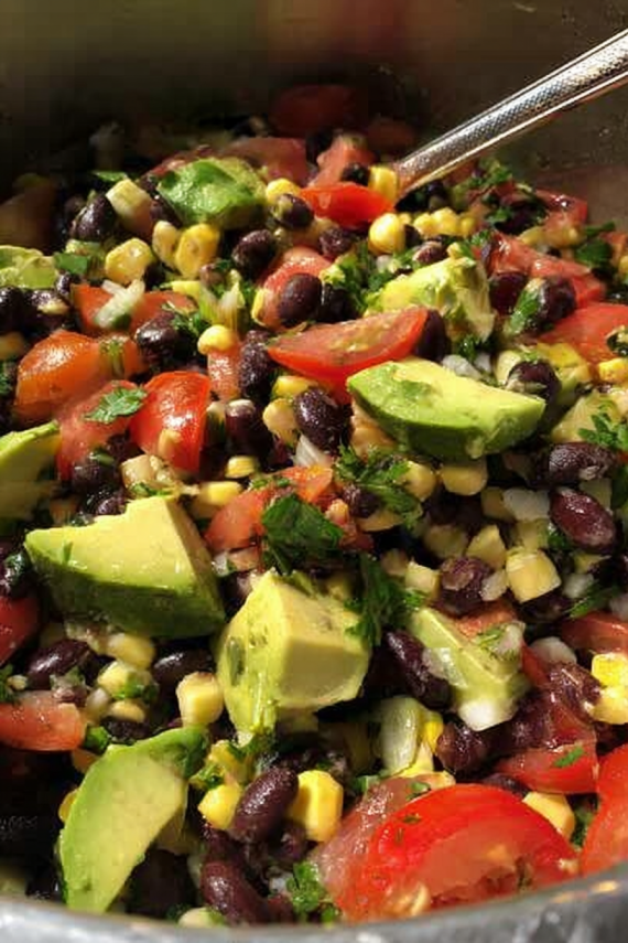 black bean and corn salad -1