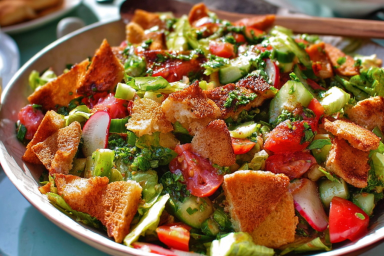 fattoush salad featured