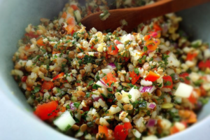grain salad featured