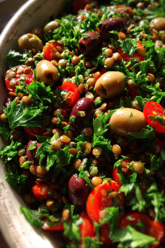 lentil salad -1
