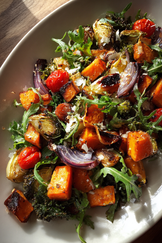 roasted vegetable salad -1