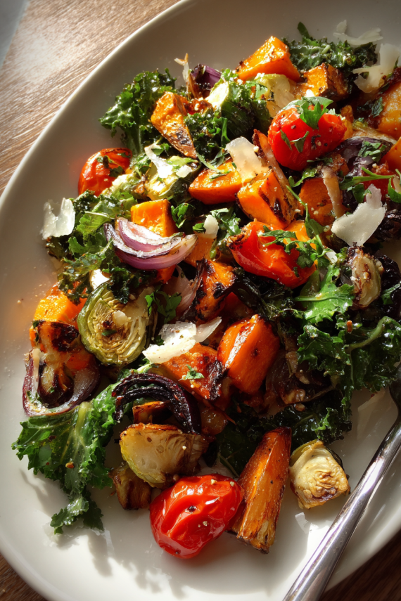 roasted vegetable salad -2