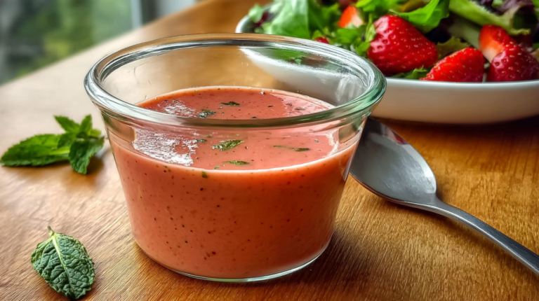strawberry vinaigrette featured