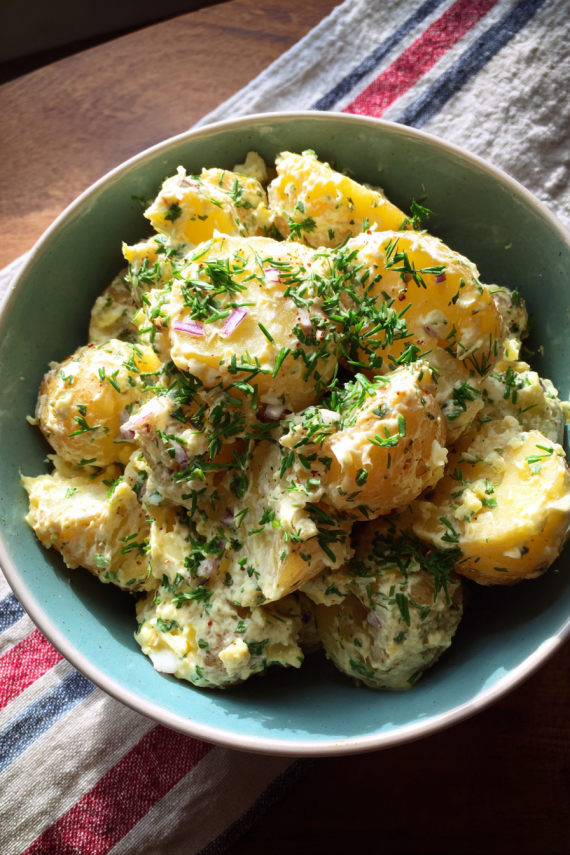 vegan potato salad -1