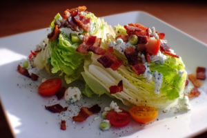 wedge salad recipe featured