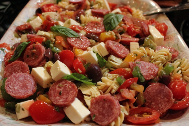 antipasto- salad recipe featured