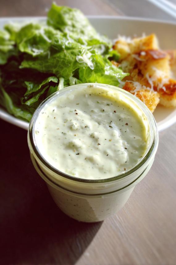 avocado caesar dressing -1