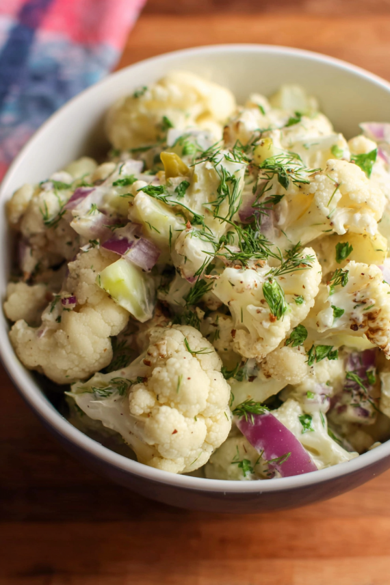cauliflower potato salad -1