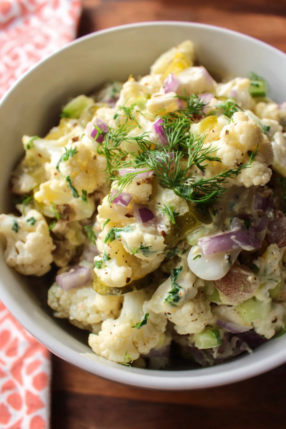 cauliflower potato salad -2