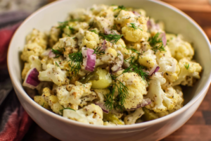 cauliflower potato salad featured
