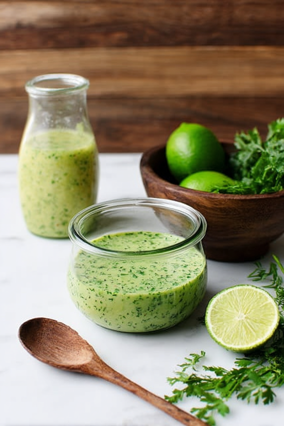 cilantro lime vinaigrette -1