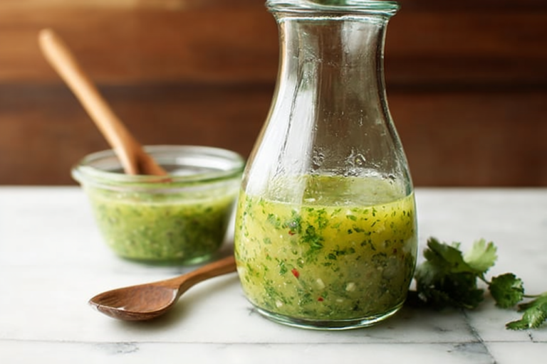 cilantro lime vinaigrette featured