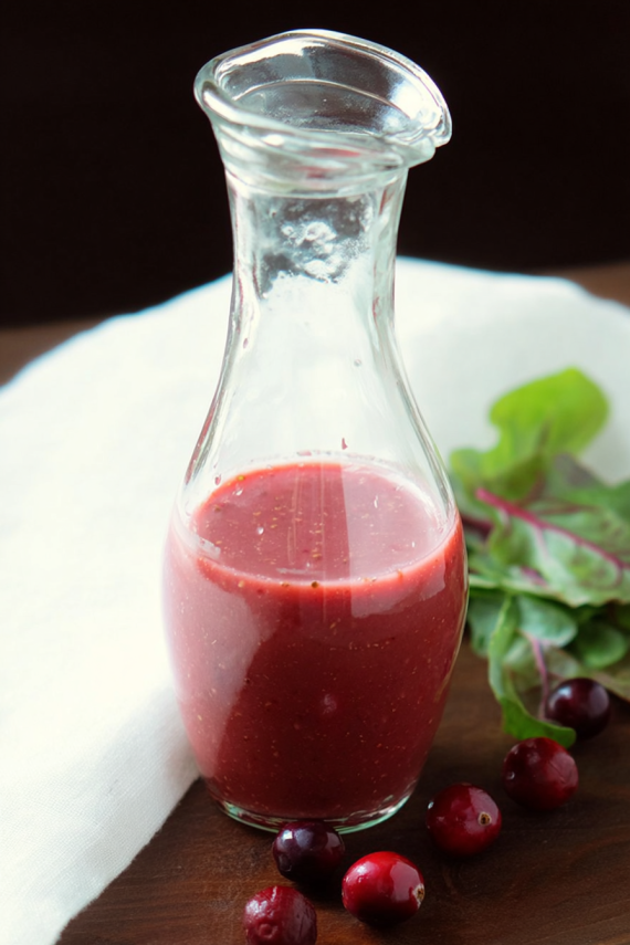 cranberry vinaigrette -1