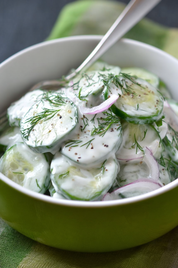 cucumber dill salad -1
