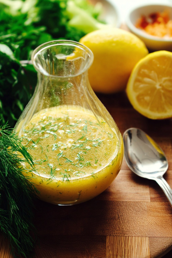 Lemon dill vinaigrette -1