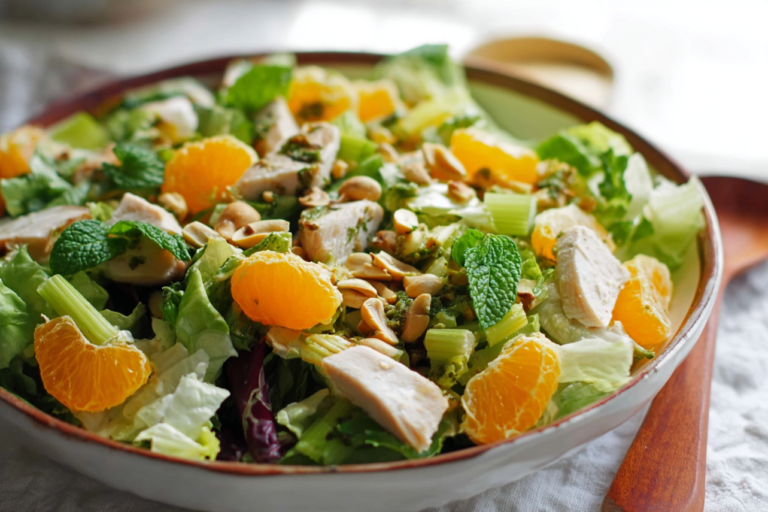 mandarin orange salad featured