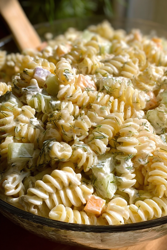 pickle pasta salad -2