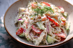 surimi salad featured
