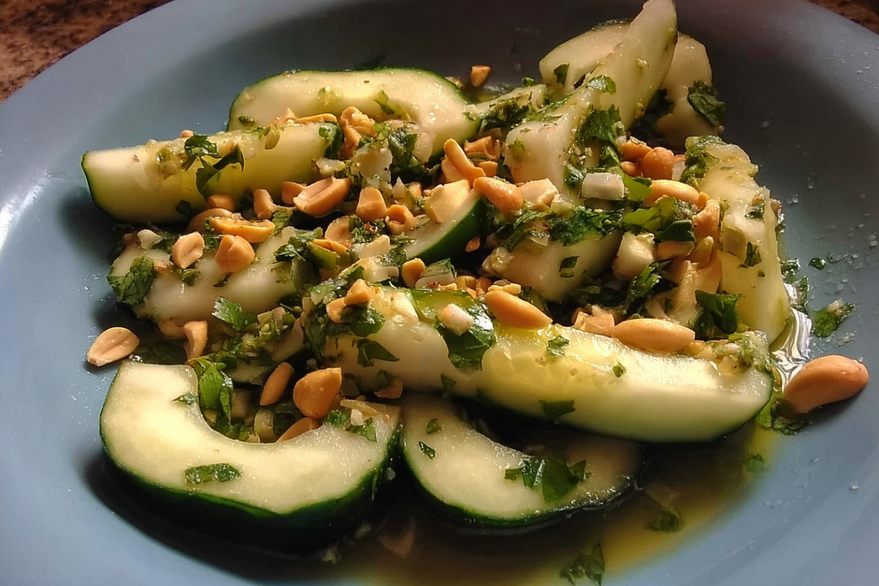 thai cucumber salad featured