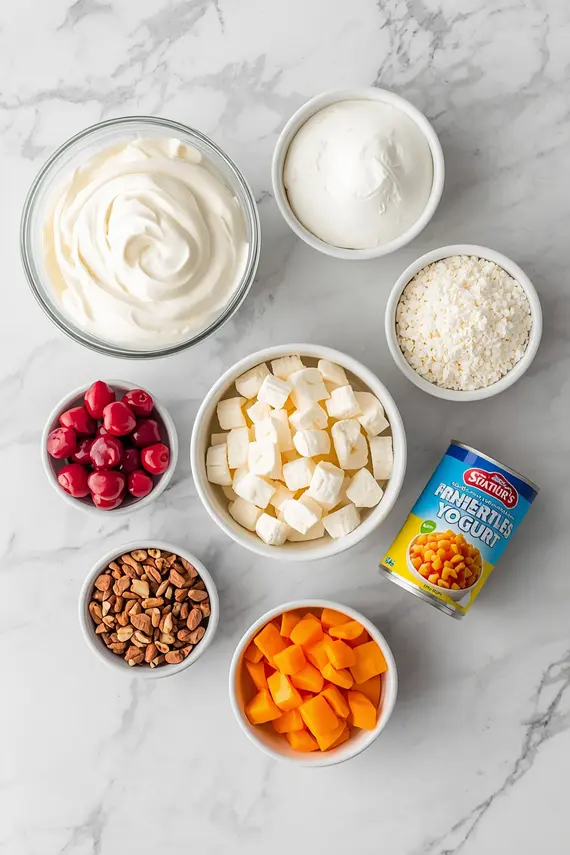 ambrosia fruit salad ingredients