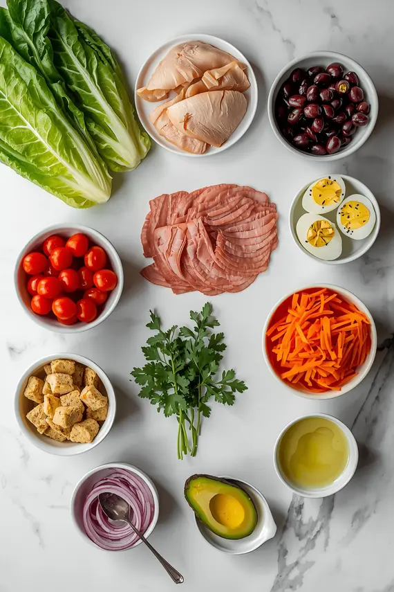 chef salad recipe ingredients