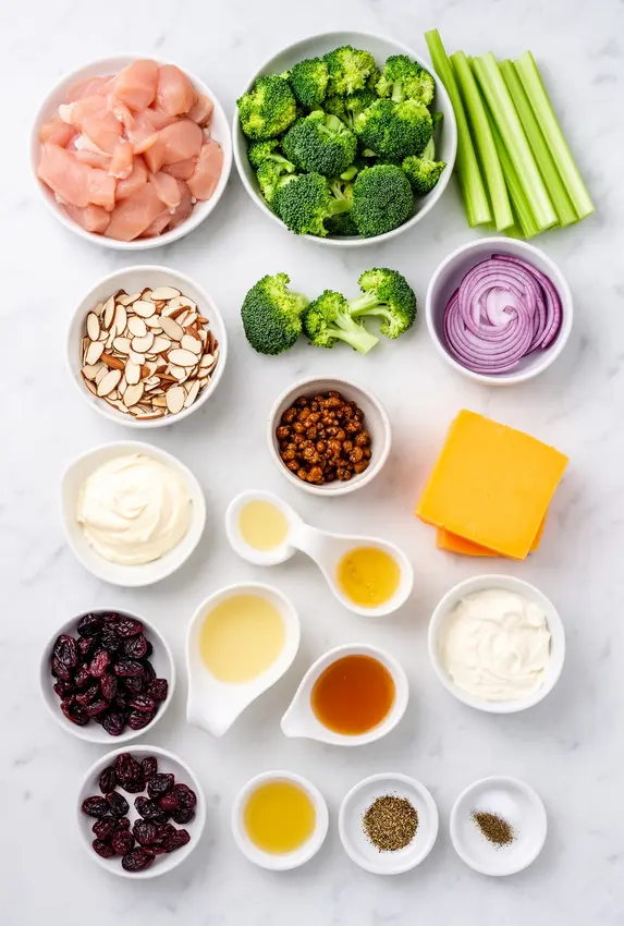 chicken salad chick broccoli salad recipe ingredients