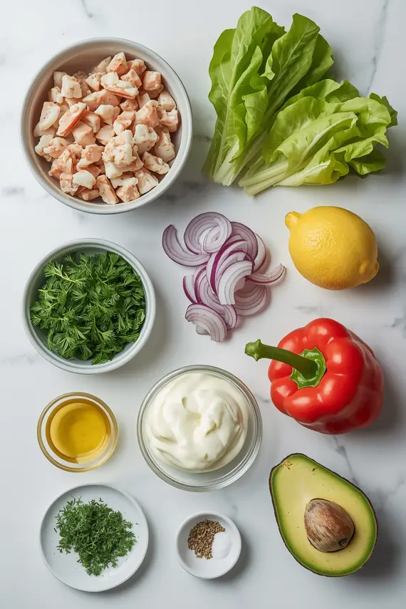 crab salad recipe ingredients