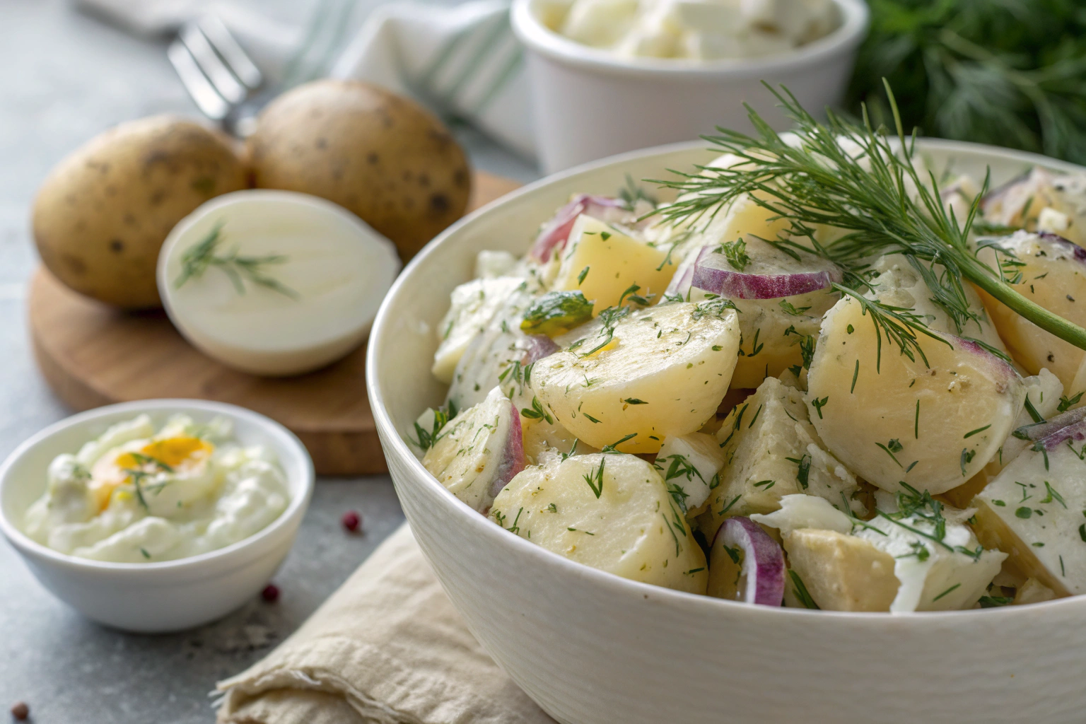 dill potato salad recipe