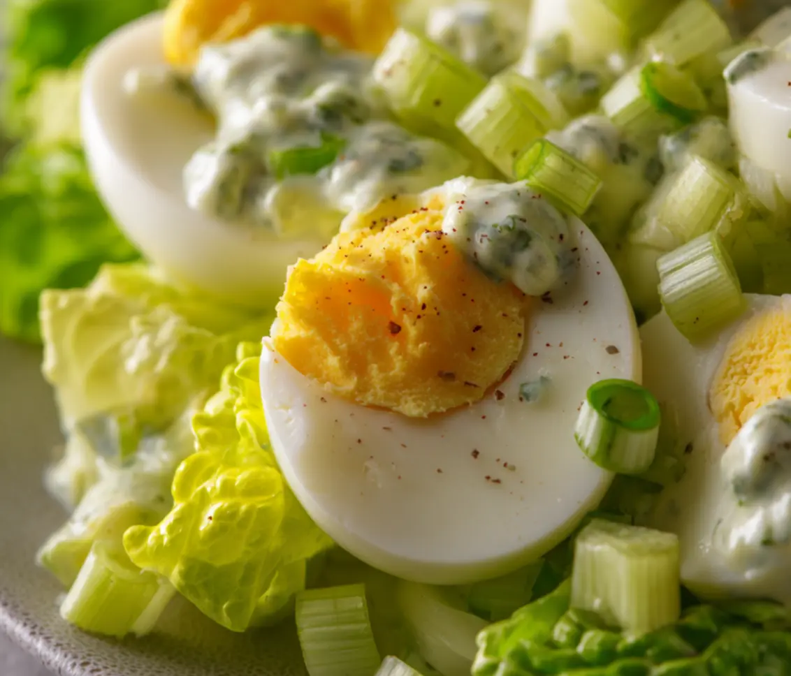 egg and salad recipe