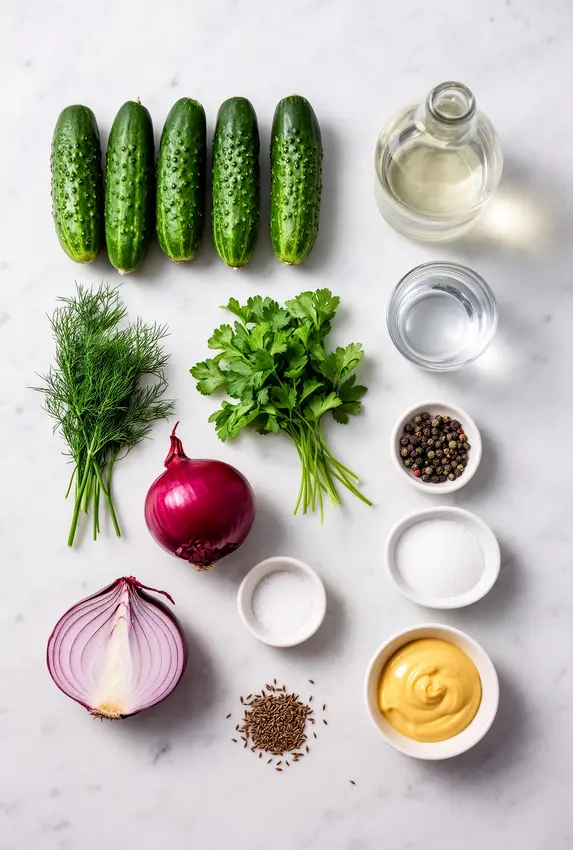 german cucumber salad recipe ingredients