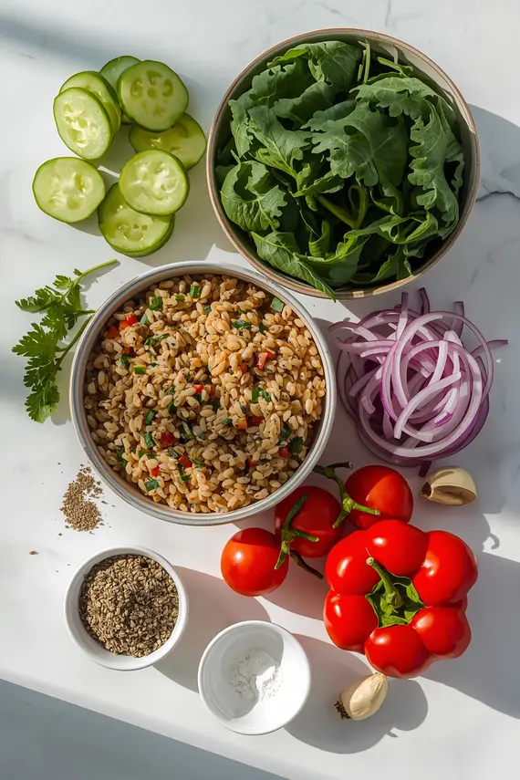 grain salad ingredients