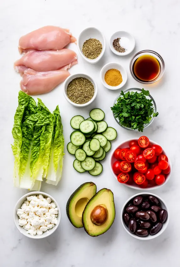 grilled chicken salad ingredients