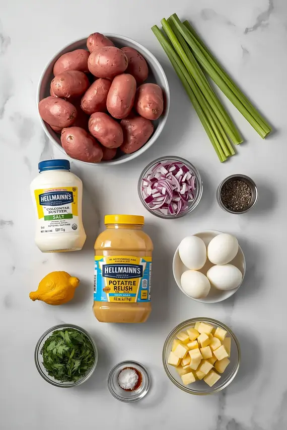 hellmann's potato salad recipe ingredients
