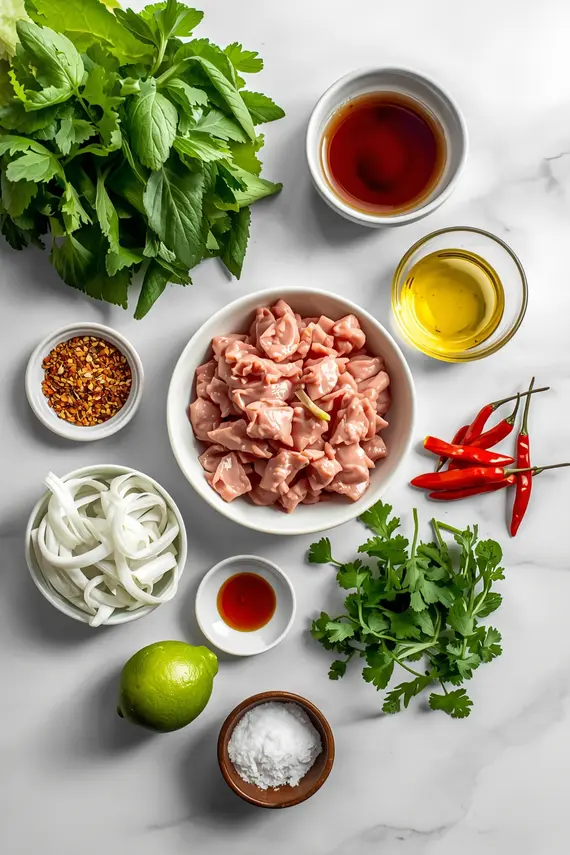 larb salad recipe ingredients