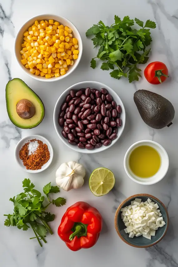 mexican salad ingredients