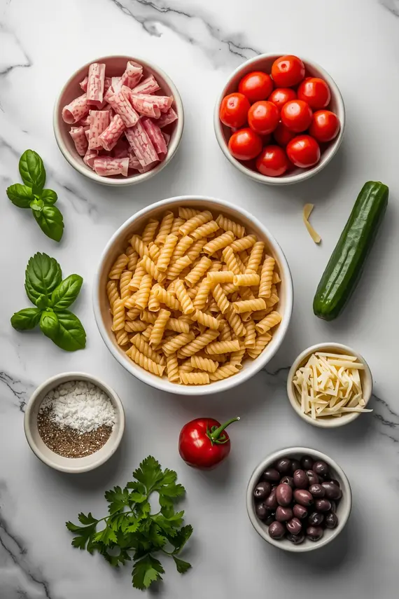 pasta house salad recipe ingredients