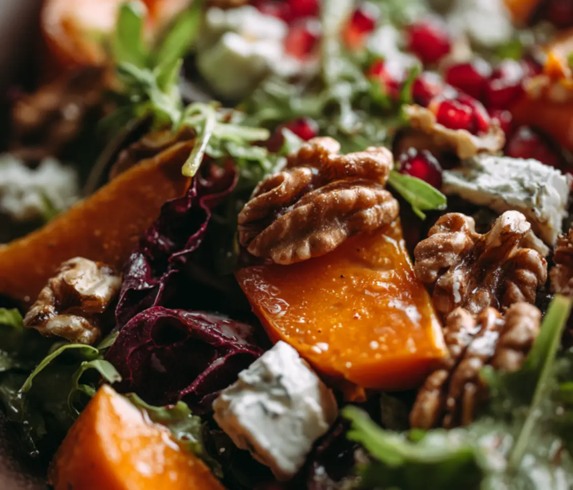 persimmon salad
