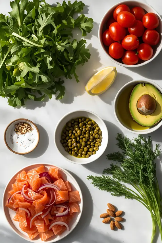 salmon salad recipe ingredients