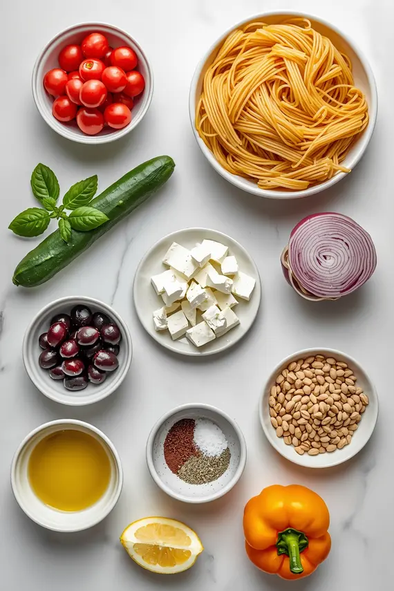 spaghetti pasta salad recipe ingredients