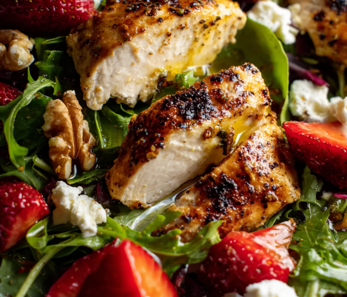 strawberry chicken salad