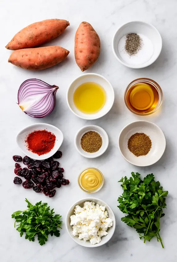 sweet potato salad ingredients