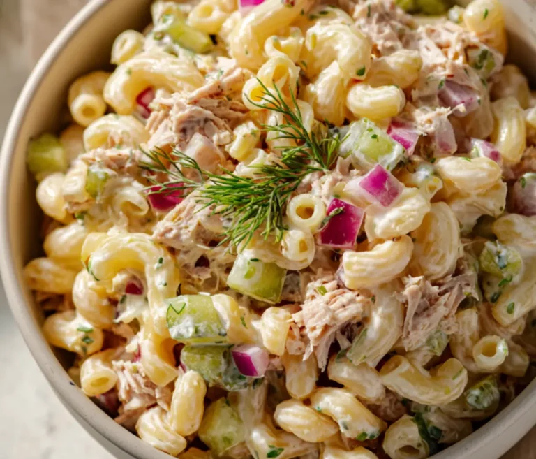 tuna macaroni salad recipe