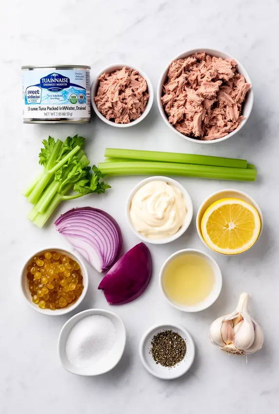 tuna salad ingredients