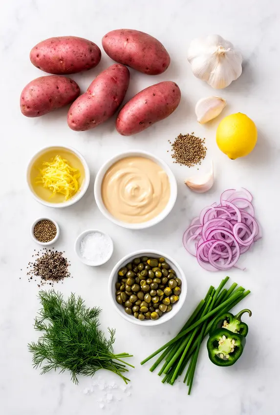 vegan potato salad ingredients
