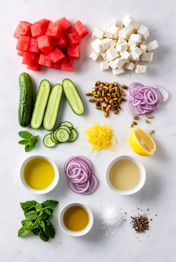 watermelon feta salad ingredients