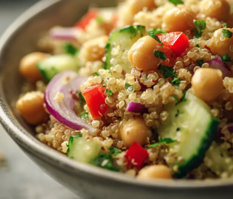 chickpea quinoa salad